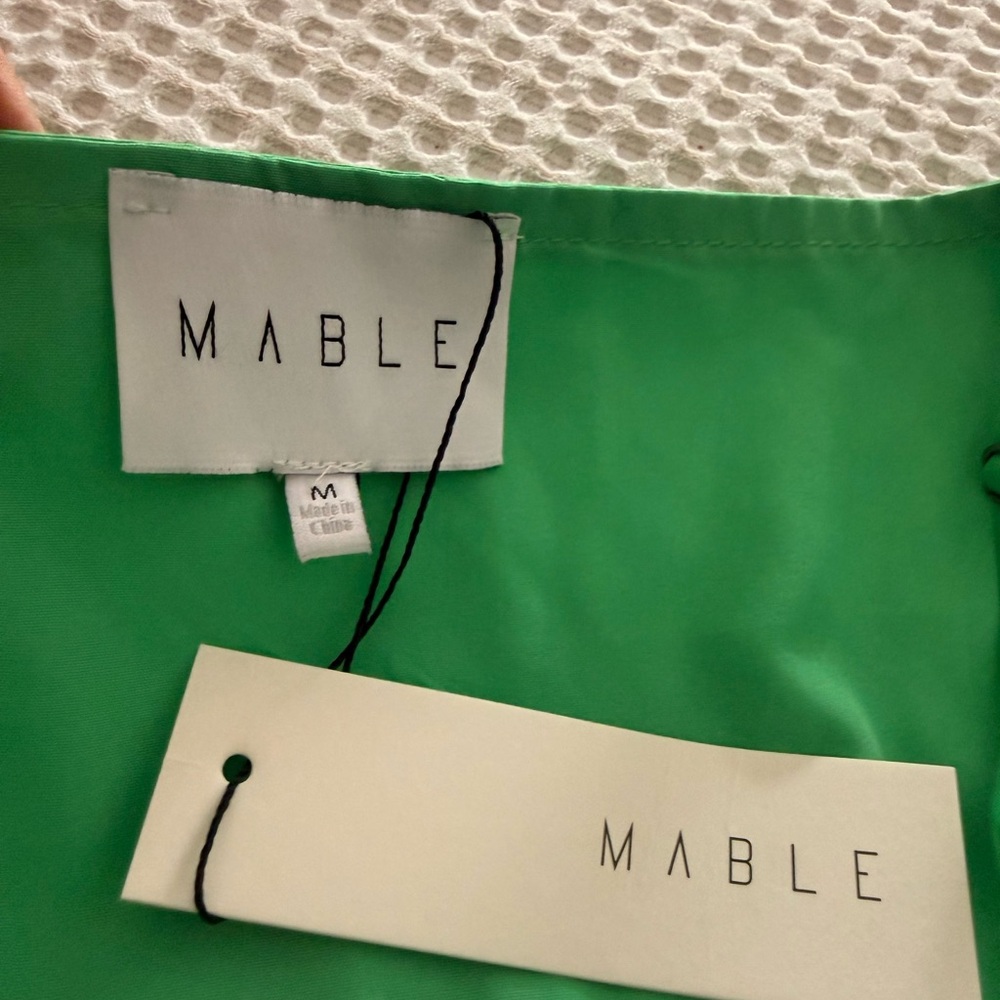 Mable Green Mini Dress